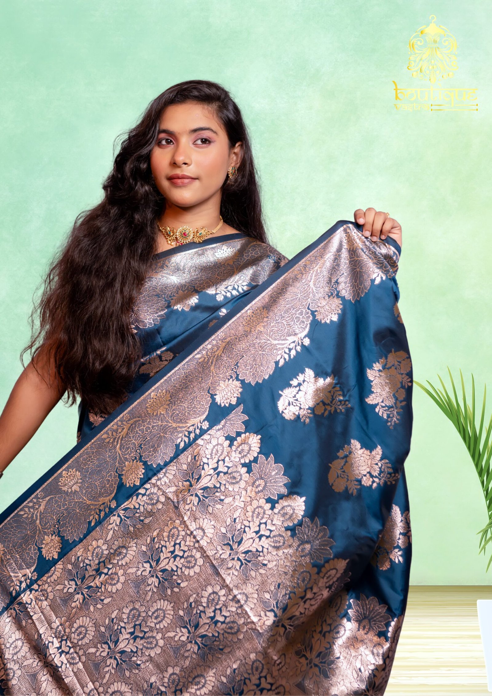 Firoza Color Bangalore Silk - Image 2