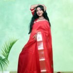 Red Color Mangal Giri Silk Saree
